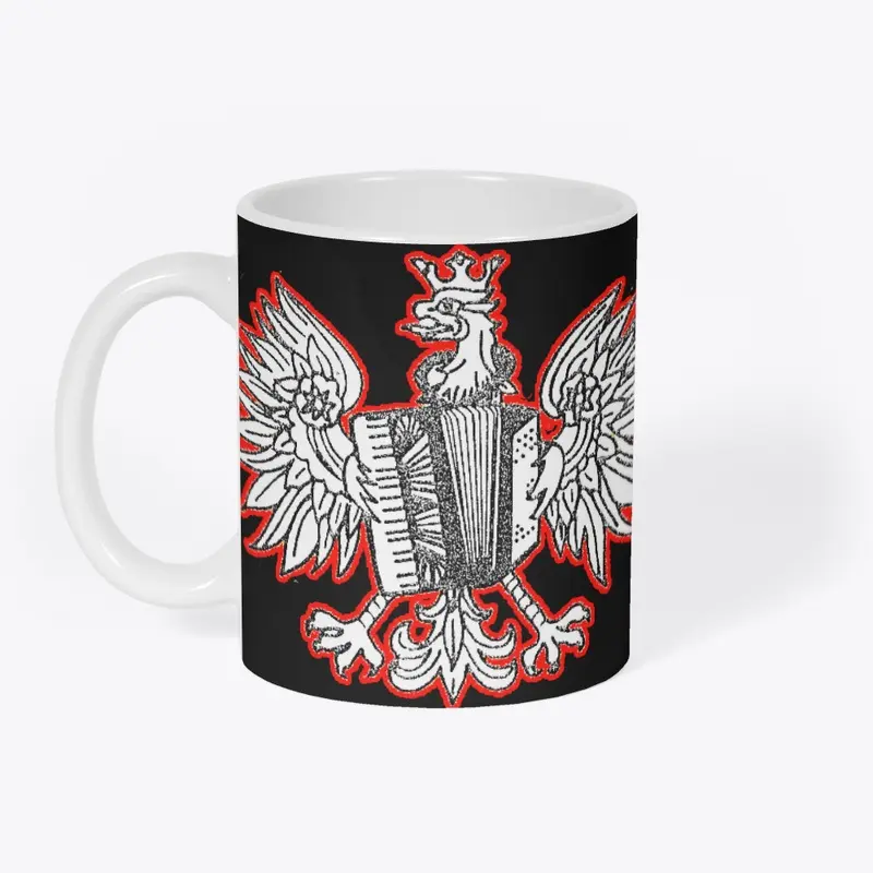 Polish Eagle with accordion