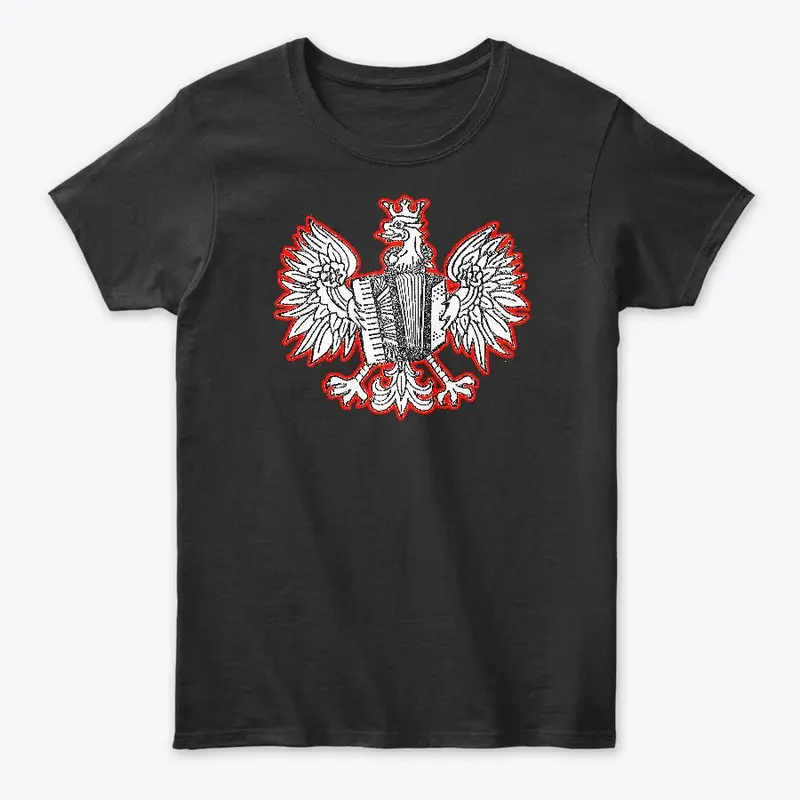 Polish Eagle with accordion