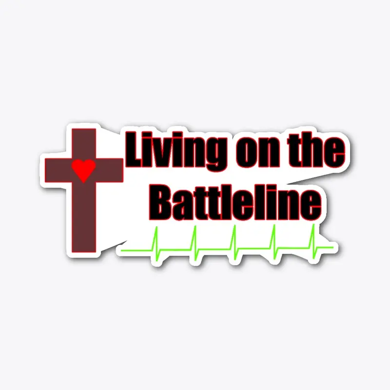 Christian tee Living on the Battleline